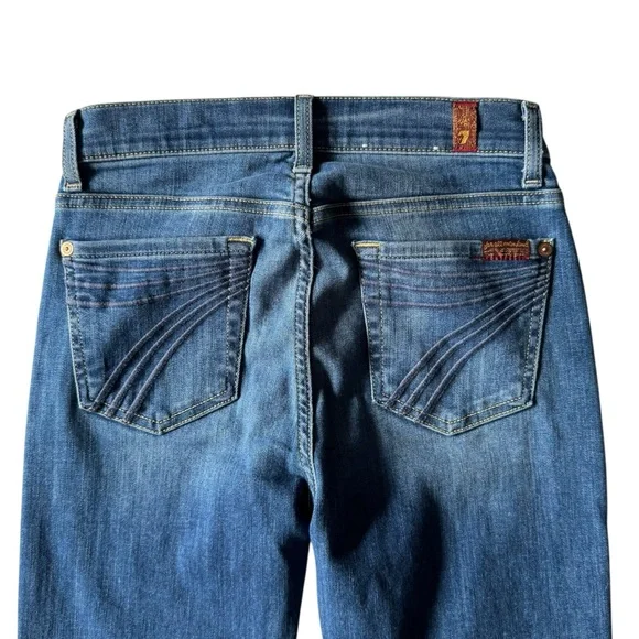 7FAMK Blue Thread Dojo Flare25 (34” inseam)